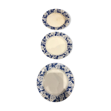 Lot of 3 digoin plates