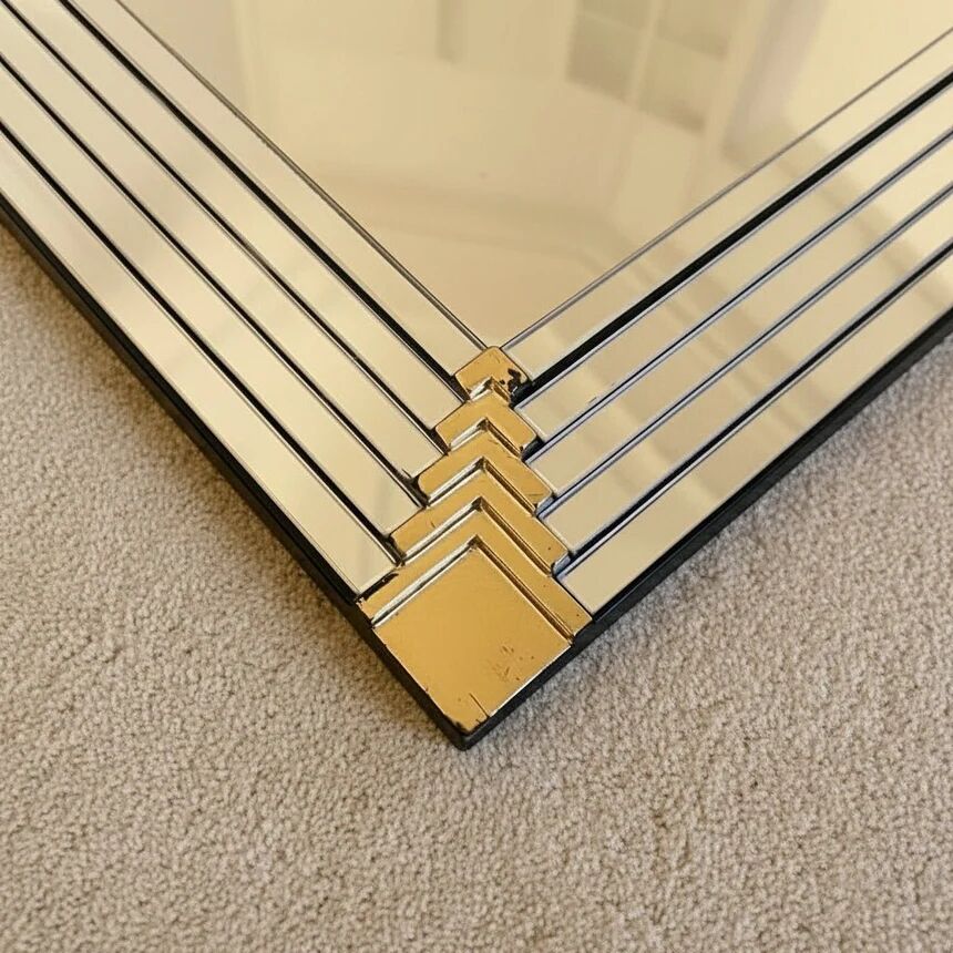 Large Art Deco mirror - Circa 1970