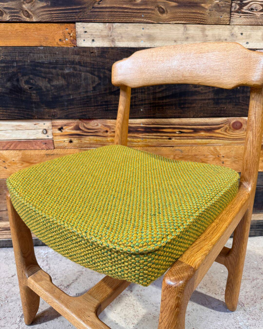 Set of 4 chairs model "Véronique" - Guillerme & Chambron