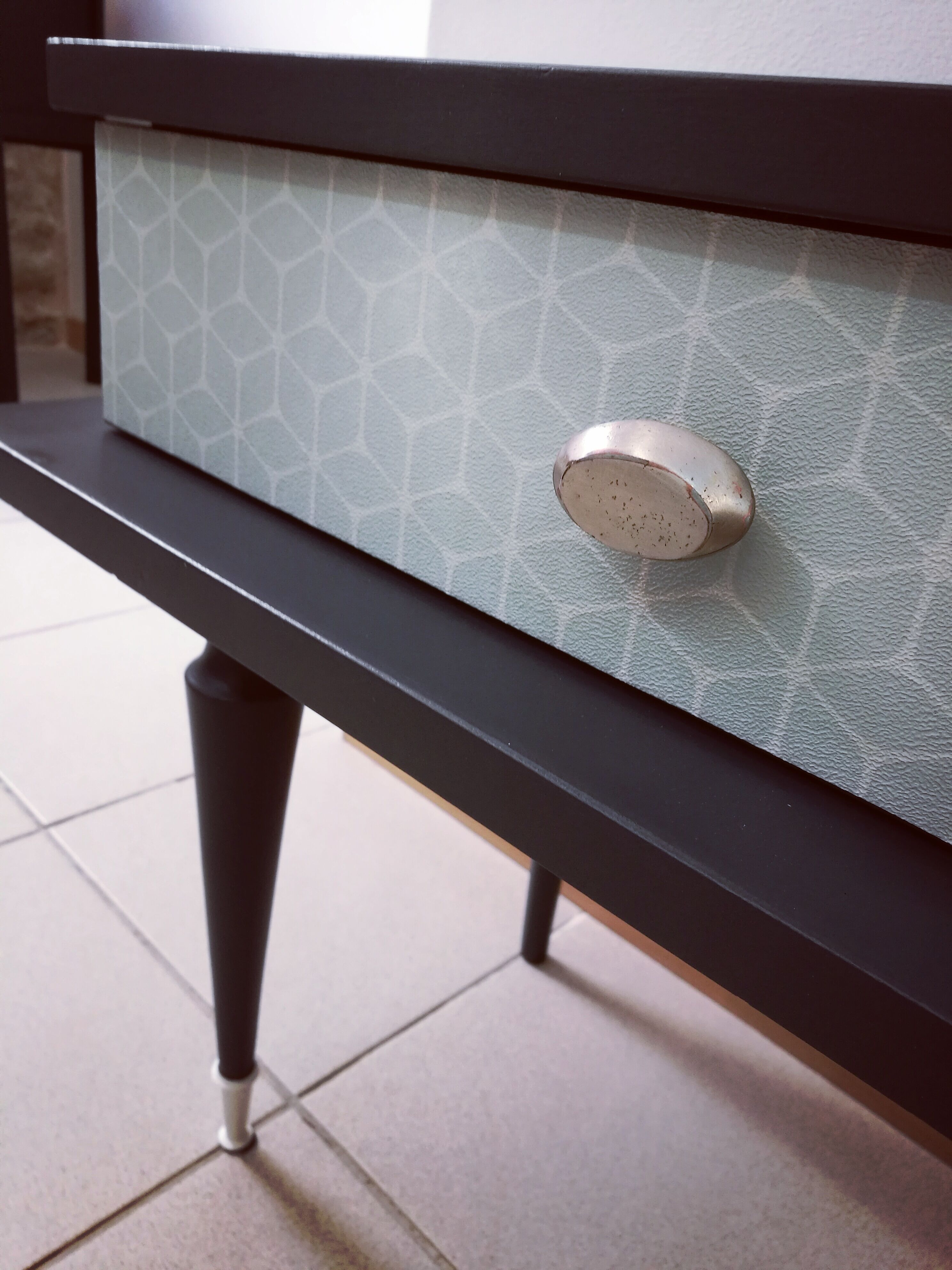 Vintage revisited bedside table