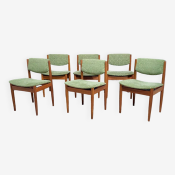 Série de 6 chaises 197 de Finn Juhl