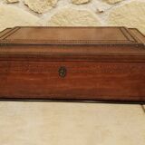 Curved wooden shawl box