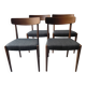 chaises scandinaves vintage suédoises TRIBO – P. Karaborgs Möbelindust