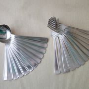 Silver metal housewife Art Deco Style Goldsmith Bolland Belgium