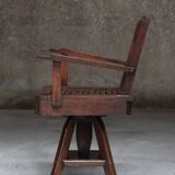 Swivel armchair Dutch design Amsterdam art deco 1930