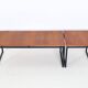 Rare Rego / Günter Renkel “Twen” teak coffee table / mid-century modern design / 1950s / 1960s modernism