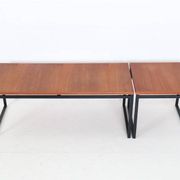 Rare Rego / Günter Renkel “Twen” teak coffee table / mid-century modern design / 1950s / 1960s modernism