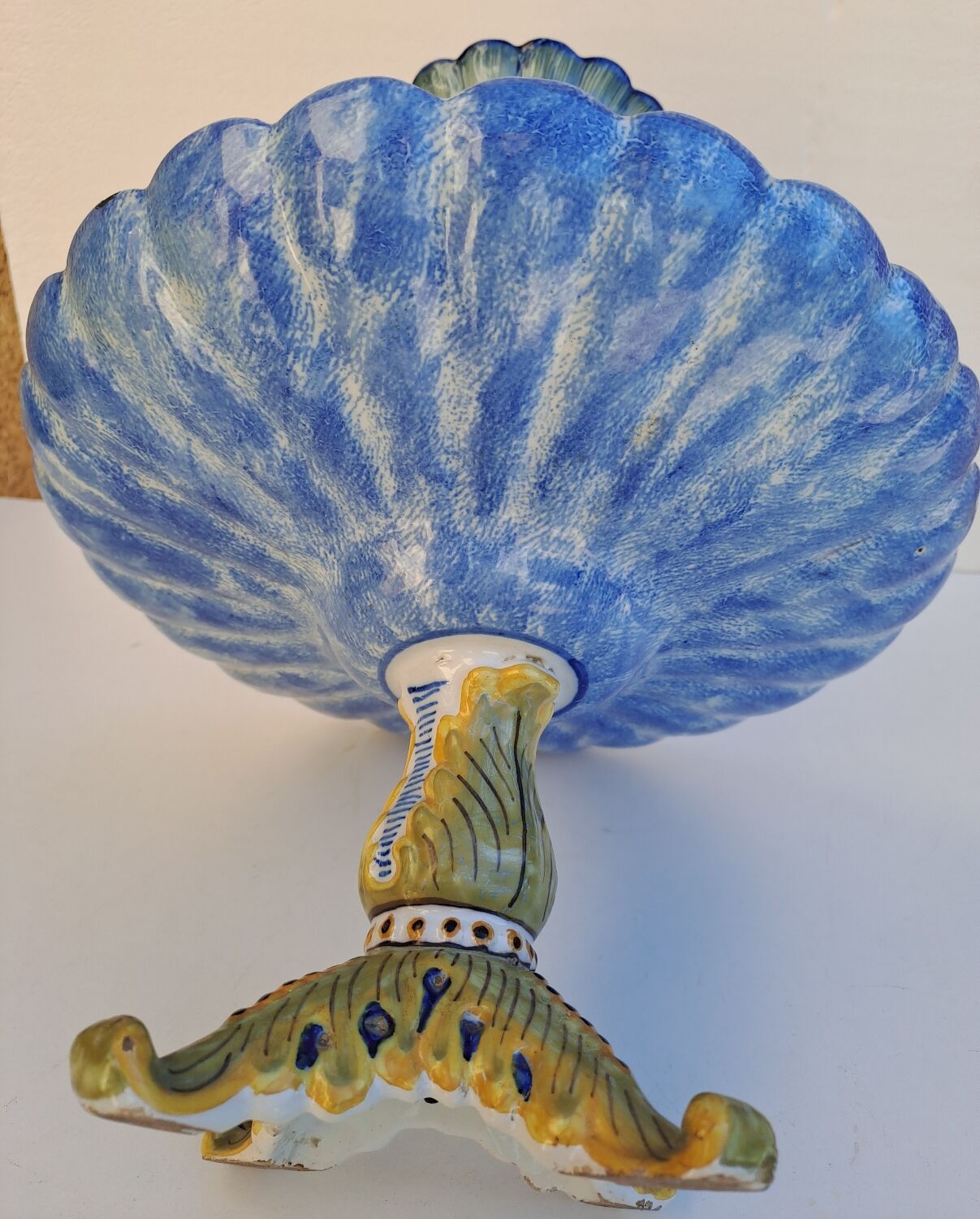 Bouquetière centerpiece Geo Martel desvres