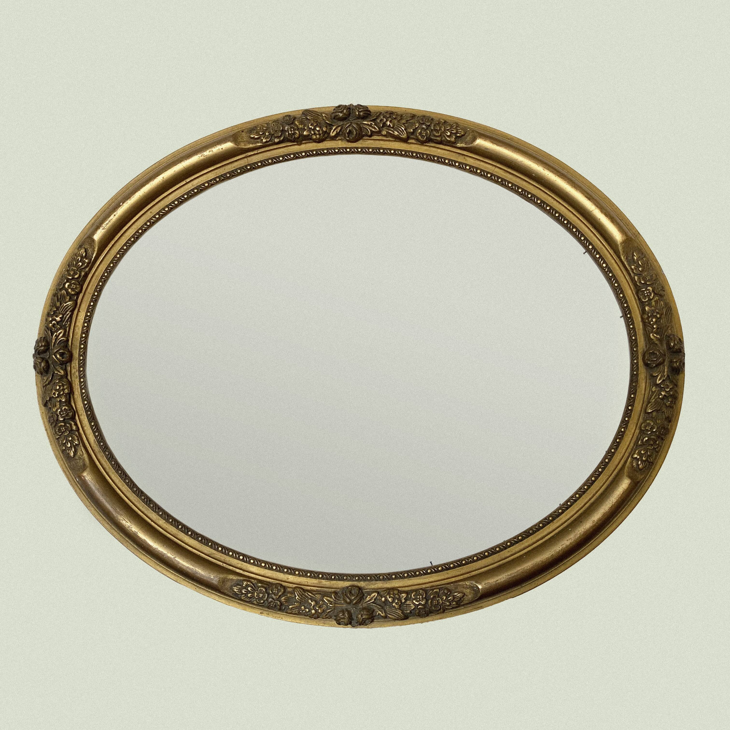 Old gilded frame