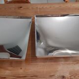 Pair of vintage mirrors made in slovenia