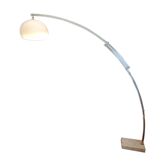 Adjustable floor lamp forming an arc of Goffredo Reggiani 70
