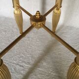 Brass tabouret of the 70s