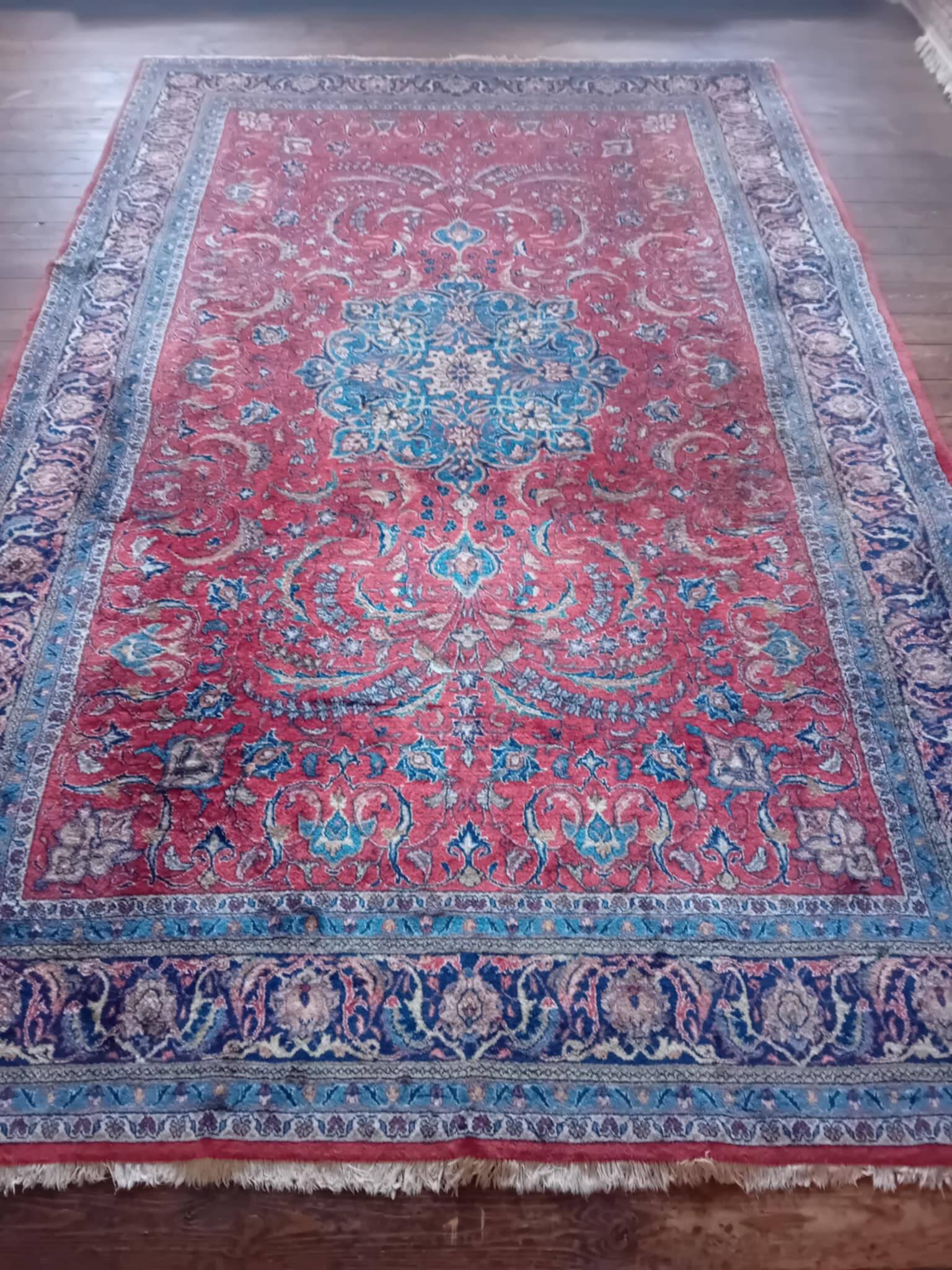 Handmade Persian Sarough Rug 296x193cm
