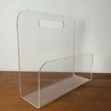 Plexiglass magazine rack
