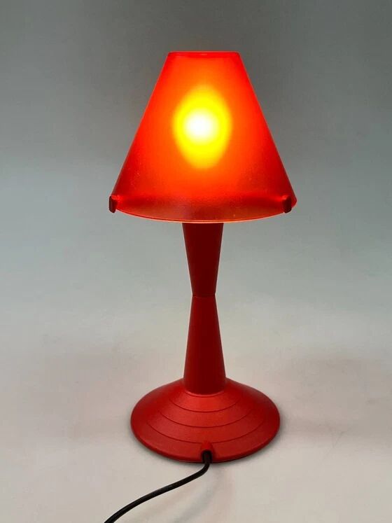 Vintage Veneta Lumi Table Lamp, Z2000 Series, Memphis Style, Italy