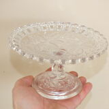 Display cup in molded crystal sheets