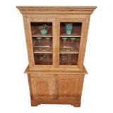 Sideboard with 2 glass panels