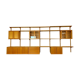 Teak wall shelf by Cado Poul Cadovius 60/70