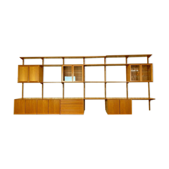 Teak wall shelf by Cado Poul Cadovius 60/70