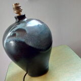 Enamelled stoneware lamp foot