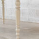 Oval marquetry table – solid wood