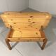 Korup Design solid pine benches with storage space Denmark