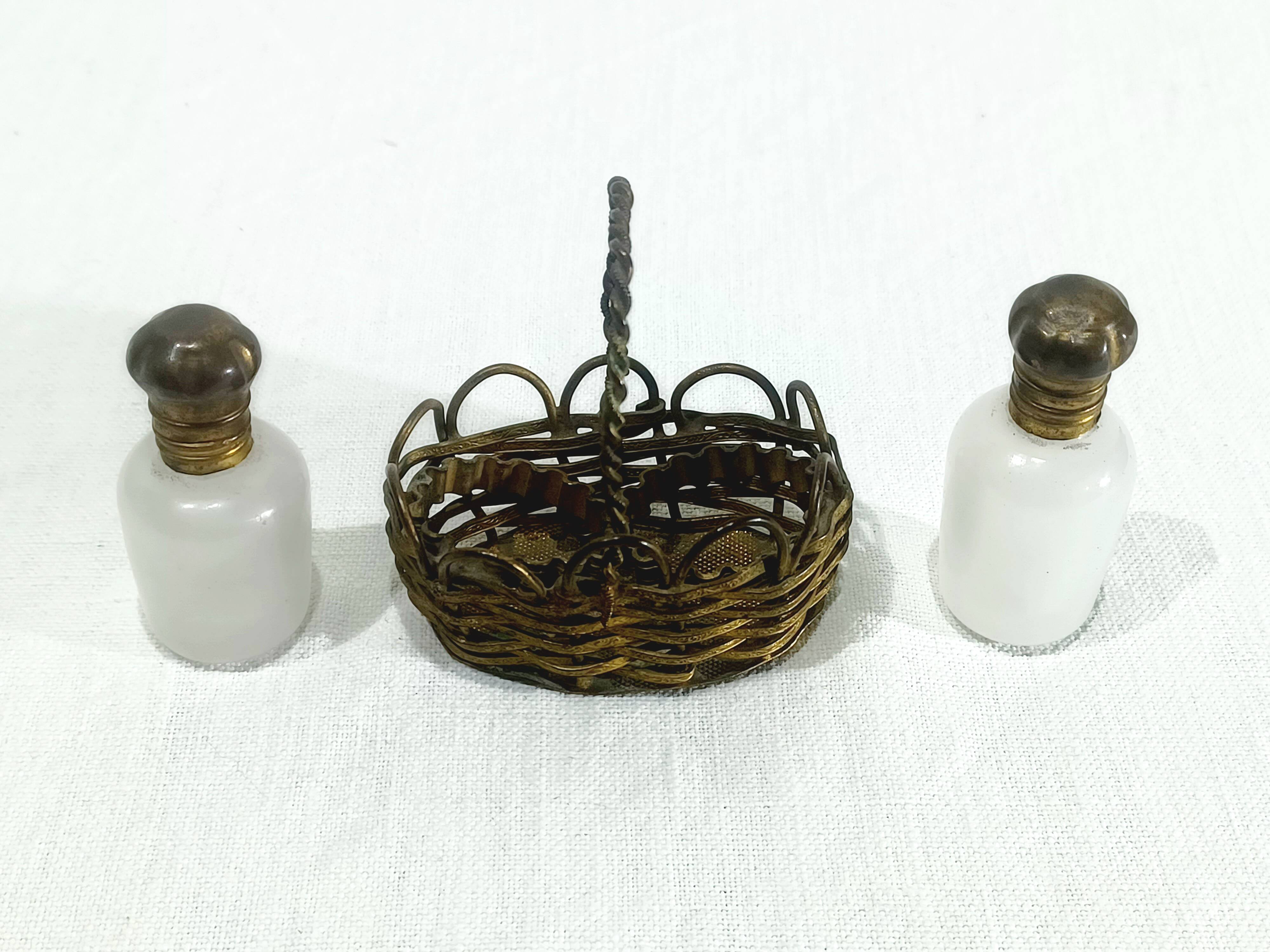 Pair of salt shakers