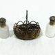 Pair of salt shakers