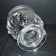 LALIQUE frosted crystal vase, Saint-Cloud model with acanthus leaves, 1950-1960