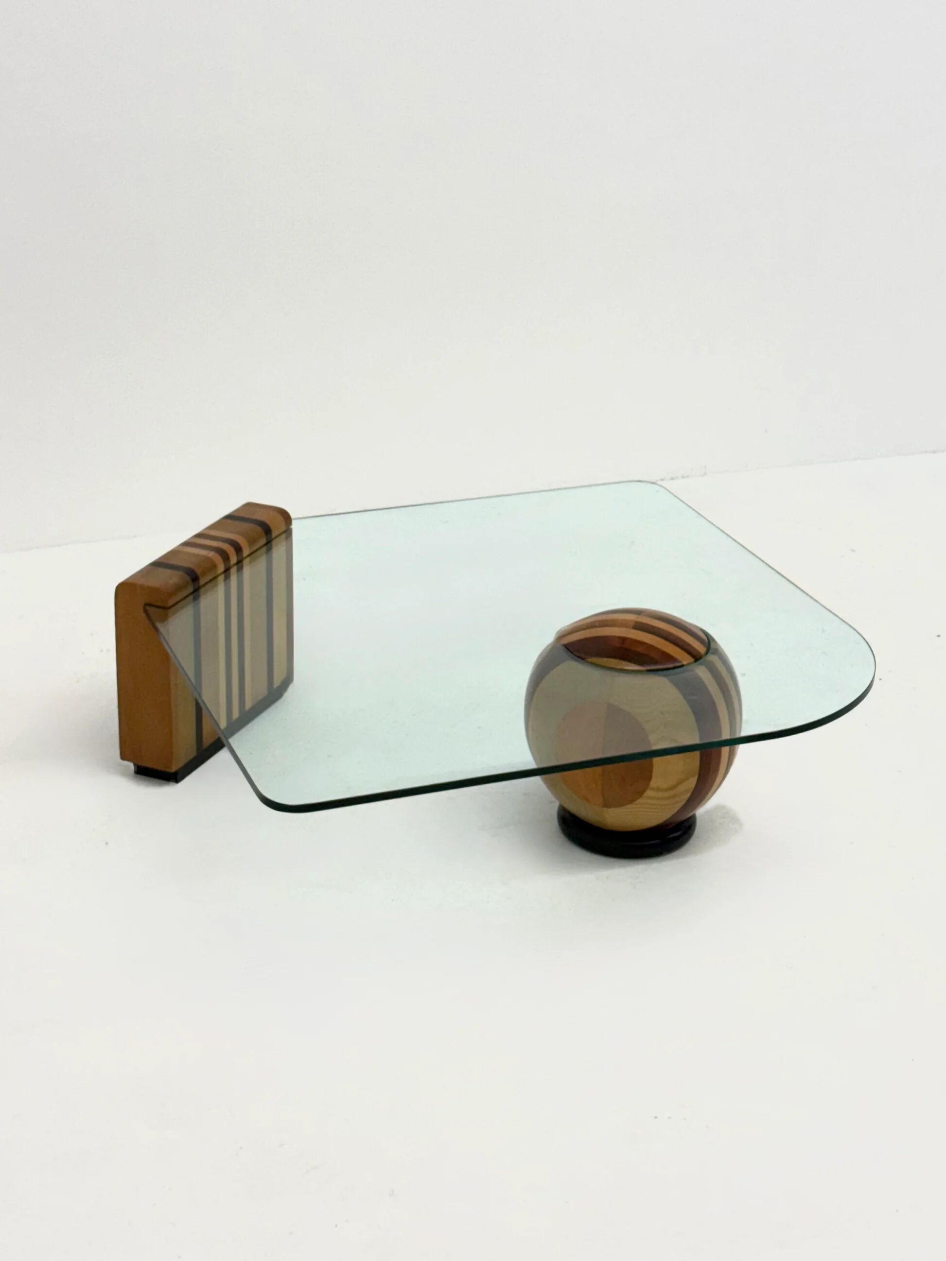 Vintage Metafora coffee table by Massimo & Lella Vignelli for Casigliani