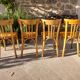 4 vintage Baumann bistro chairs