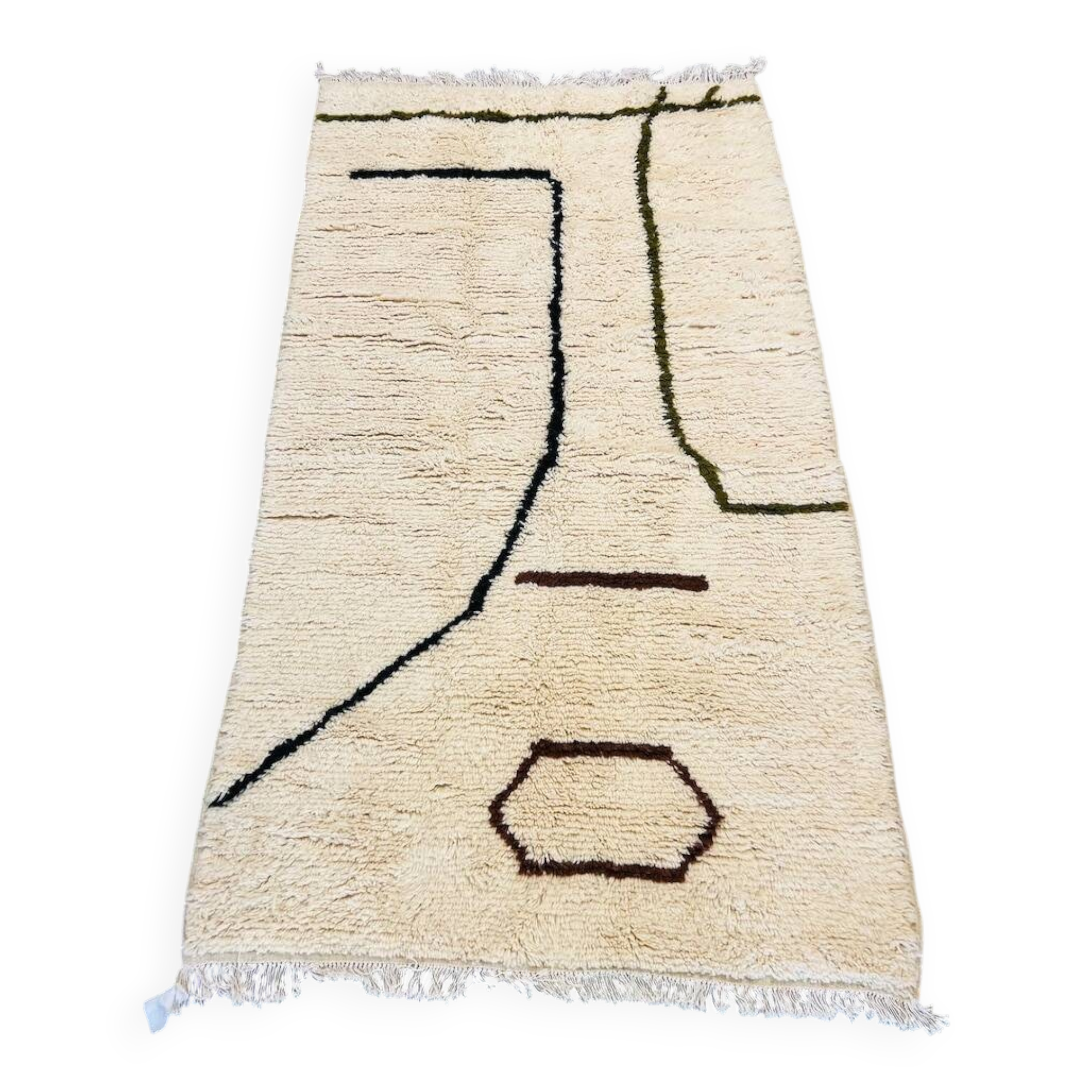 Moroccan handmade rug 200cmx100cm