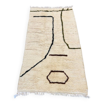 Moroccan handmade rug 200cmx100cm