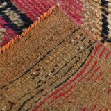2x10 Pink Red Oriental Vintage Runner Rug