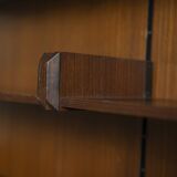 Unité murale en teck, Italie, années 1960