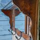 Coat rack with mirror