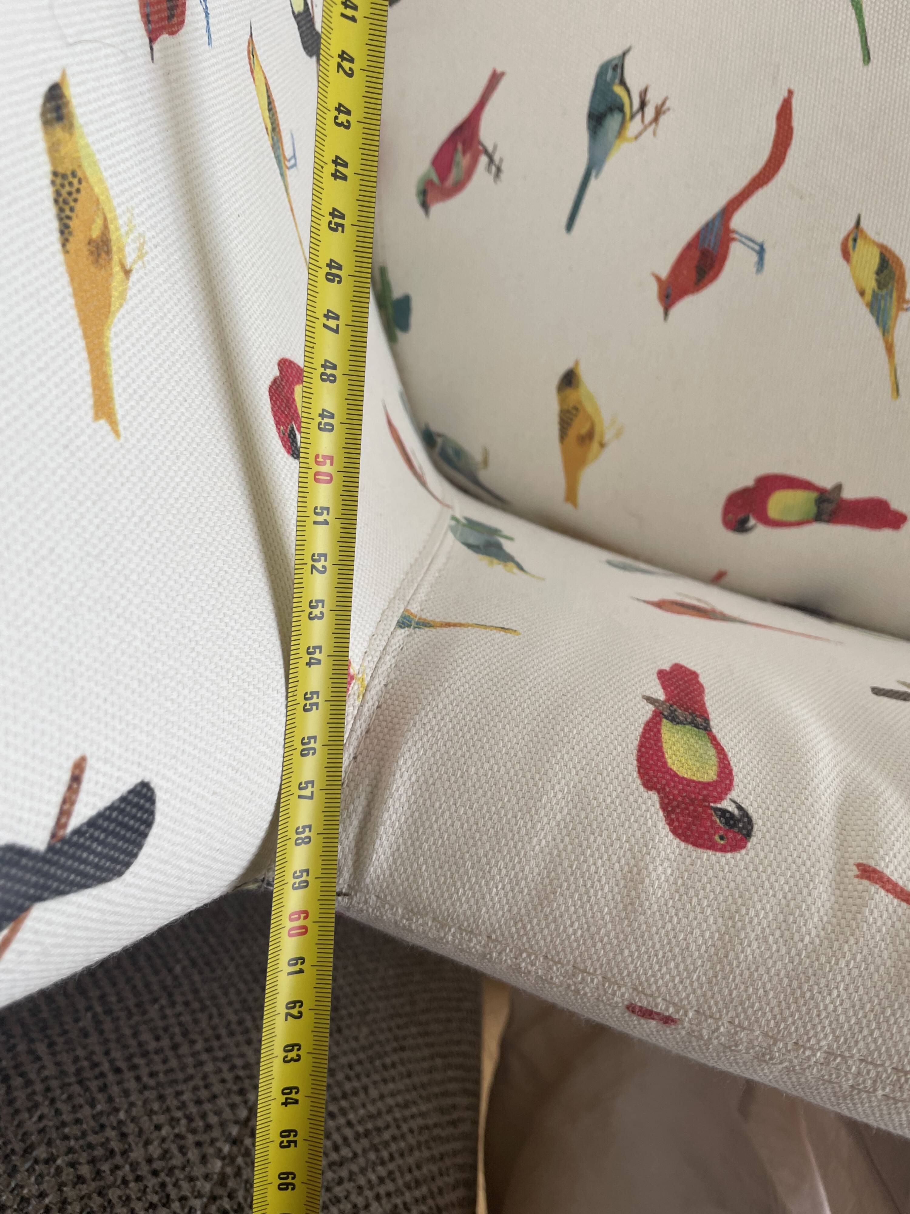 Habitat fabric armchair