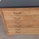 Craft cabinet with drawers for maps or drawings