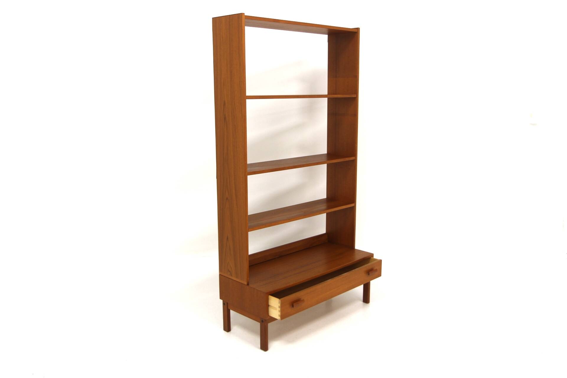 Scandinavian teak bookcase, Sweden, 1960