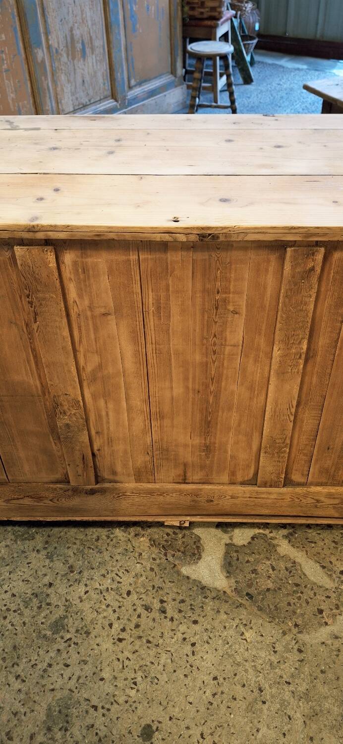 Antique pine sideboard