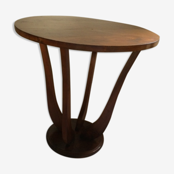Table d'appoint en bois Art Déco