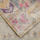 Tapis turc jaune oriental, 137x211cm