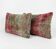 Lot de 2 housses de coussin turque vintage 41x61 cm