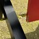 Reproduction de chaise rouge et bleue Rietveld