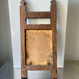 Antique Wooden Picture Frame with flower carvings 42 cm x 19 cm