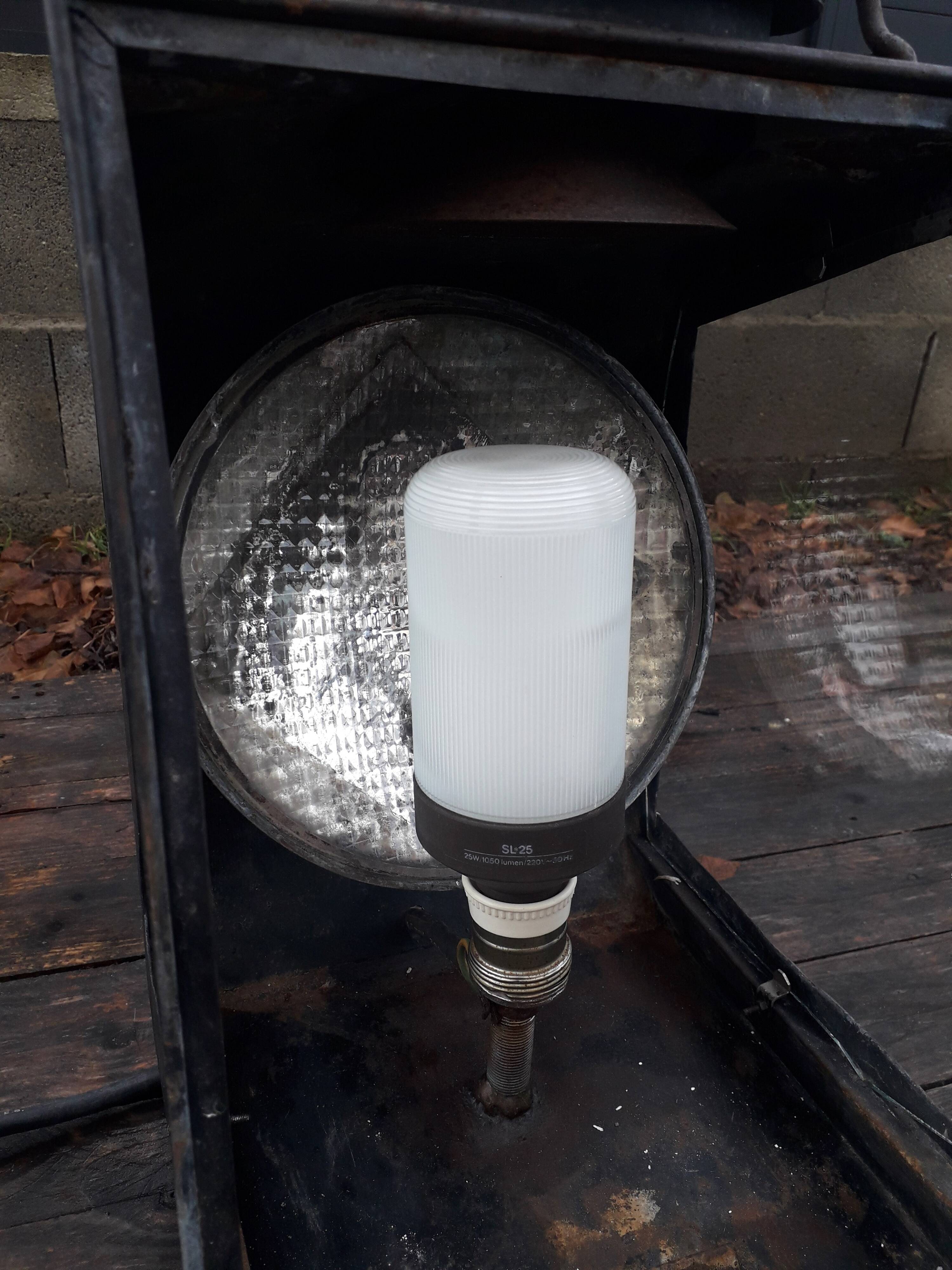 Grosse Lampe SNCF Gillet & Forest 1930