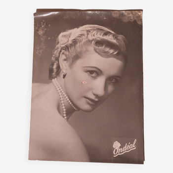 Ondéal advertising photo - vintage