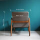 Vintage Armchair from Mid Century designed by Edmund Homa, Restored