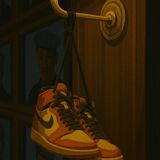 “Aimé Leon Dore x Nike Chicago” poster