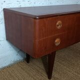 Low cabinet or small sideboard in mahogany from the 1960s.